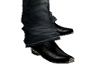 Mens Blk Western Boots