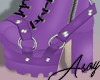 P| Purple  Boots
