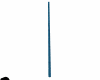 CUBA wood stick blue