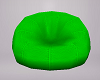 Green bean bag chair