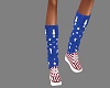 Patriotic Sneakers/Socks