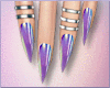 Iridescent Chrome Nails