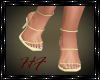 ^HF^ Gold Heels