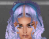 dj curly pastel hair