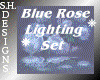 Blue Rose Lighting Set