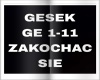 GESEK-ZAKOCHAC SIE