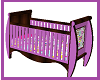 Purple Retro Crib