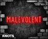 Malevolent Neon Sign