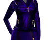 L. Leather jacket Purple