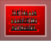 ! RED BOTTLE SHELF