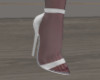 White Heels w sock