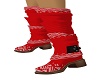 ASL Red Winter Boots