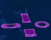 [K] Purple Raft Set