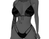 R | Black Lace Bikini