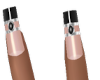 Black Adara Nails