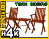 H4K Teak Chair Set