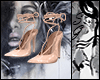 SG Cocodrile Nude Heels