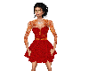 red flame dress