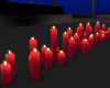 Red Candles Row D