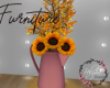Fall SunFlower Vase