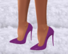 purple partytime heels