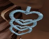 Blue Hearts Ring