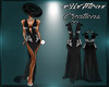 Jewelled Gown Black