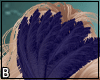 Purple Feather Headband