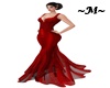 ~M~ Red Formal Gown