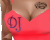 red DJ Dress
