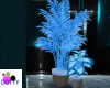 blue neon plants