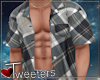 Grey Plaid Open V1