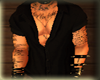 !M! OPEN BLACK SHIRT