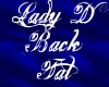 Lady D Back Tat