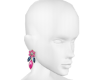 malaya garnet earrings