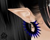 S! Spike Earrings Blue