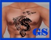 GS Chest Tattoo My Rules