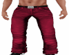 Muscle Red Jeans