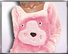 [E]CuddlyBearPJ Top Pink