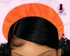 Orange Fur Headband
