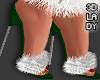 DY*Green Fur Heels