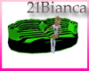 21b-14 poses green couch