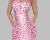 Strapless Pink Gown