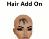 Hair Add On Black