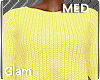 G Yellow Sweater 3 MED