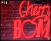 Cherry Bomb Neon Sign