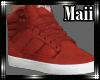 [DM] Red sneakers