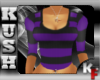 $KF$Purple Grey Sweater