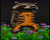 Rocket Racoon in Grass Costumes