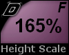 D► Scal Height*F*165%